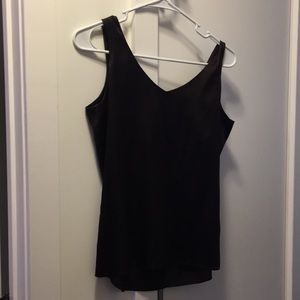 Brown silk Eileen Fisher camisole